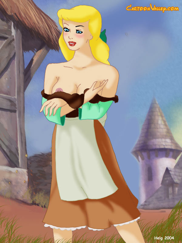 Cinderella with convered eyes getting ripped hardly #69550479