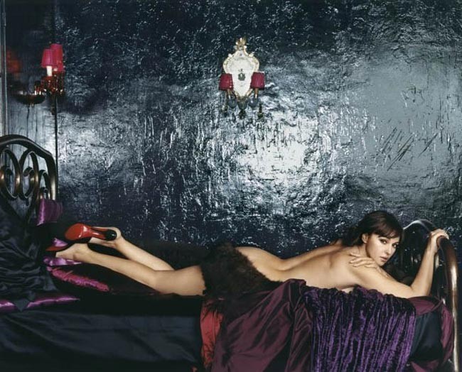 Monica Bellucci going topless with great chick #75381297