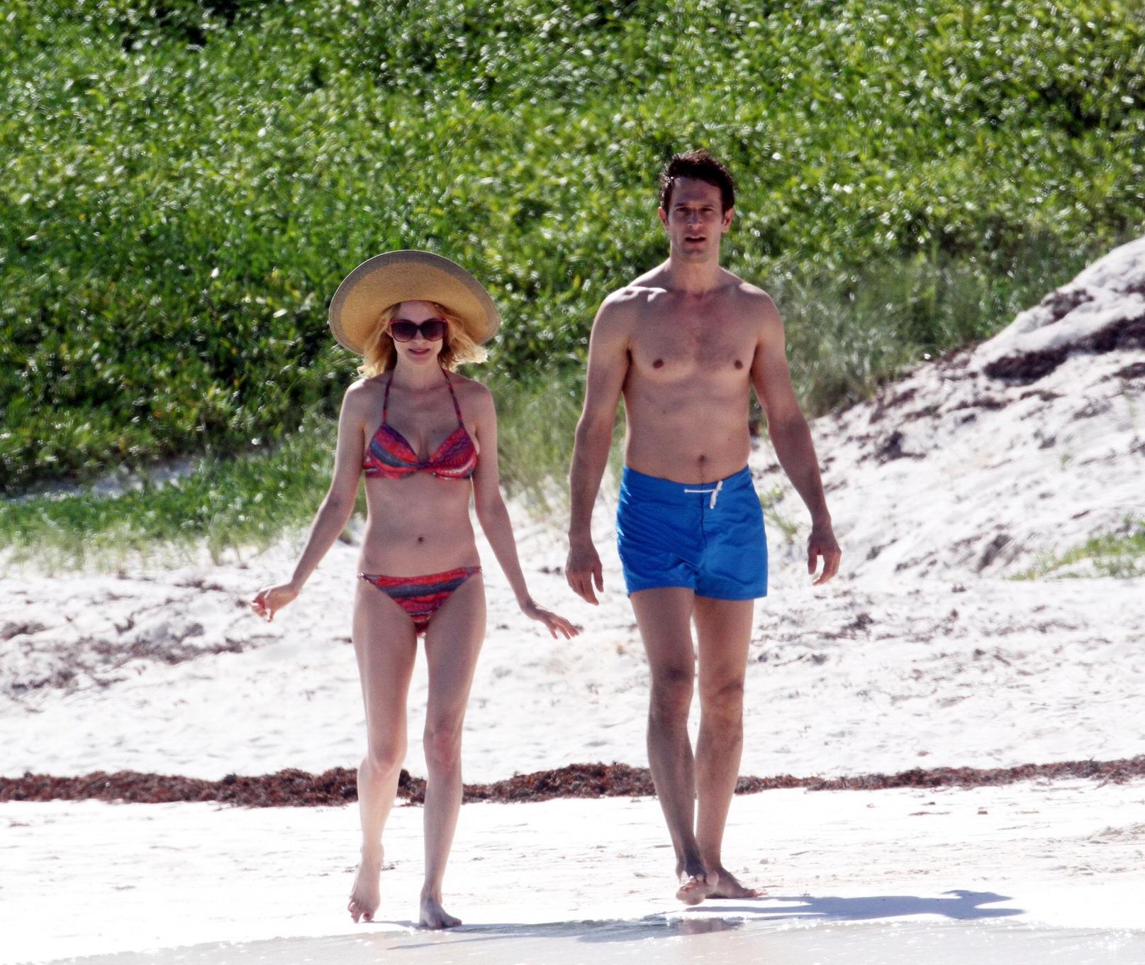 Heather Graham zeigt ihren Bikinikörper am mexikanischen Strand
 #75173669