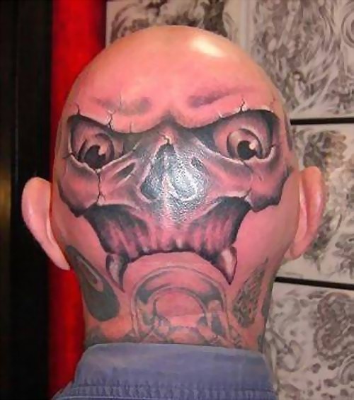 extremely tattooed and pierced heads #67372357