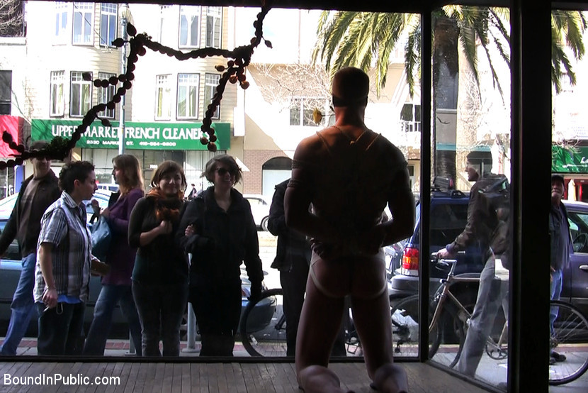 Nordic hunk humiliated and bukkake in a flower shop. #76935468