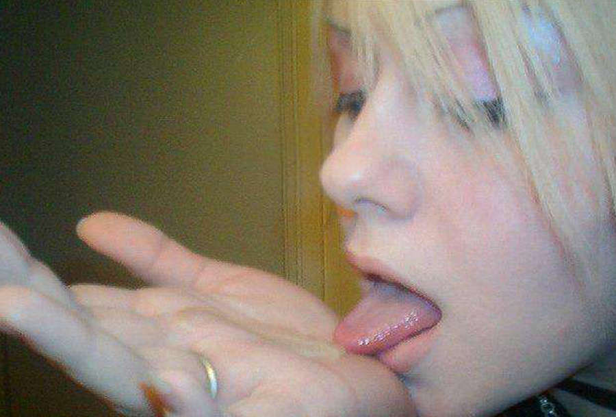 Nice picture set of sticky jizz explosions on horny GFs #68503669