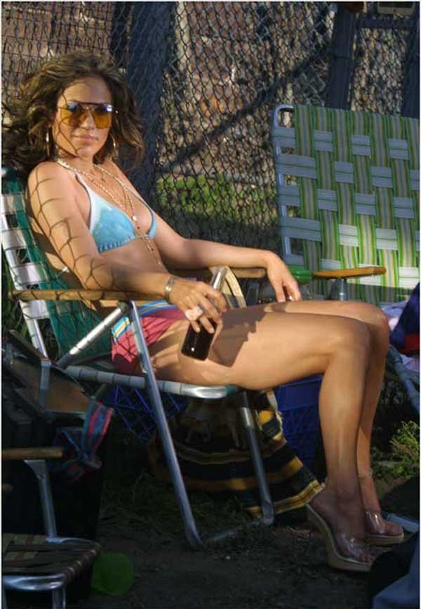 Jennifer Lopez upskirt and nipple slip paparazzi pictures #75437385