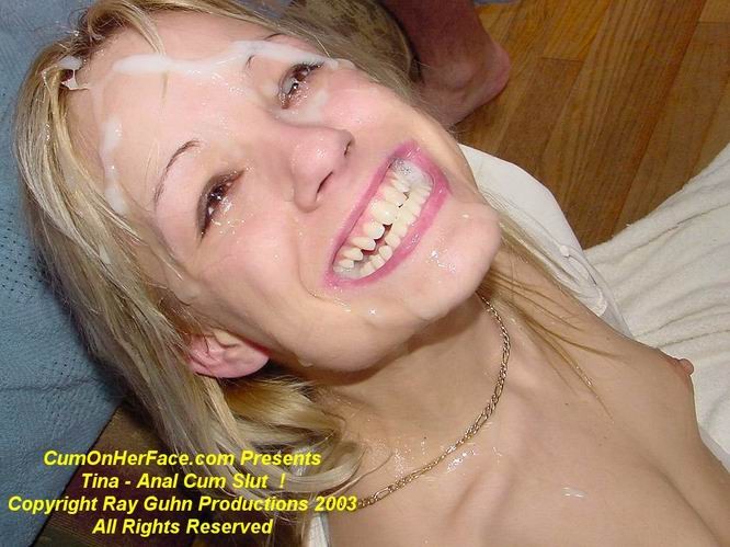 Blonde teen group messy cumshot #76893415