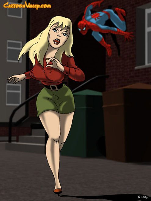 Gwen stacy con tetas perfectas es golpeada y se corre
 #69595500