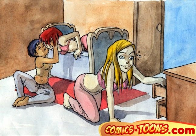 Cartoon porn adult comics about fucking at university #69706915