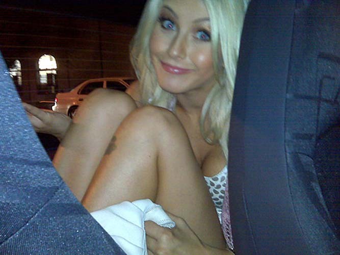 Julianne Hough exposing her sexy body and huge boobs on leaked photos #75290172