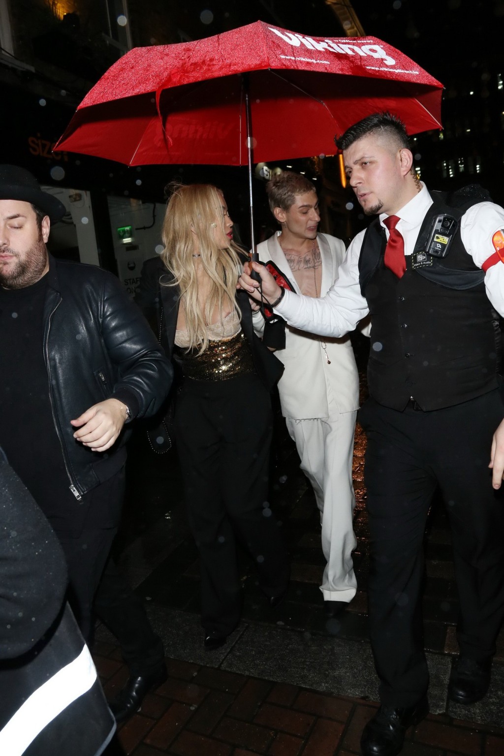 Rita Ora hot nipple peek out in London #75149496