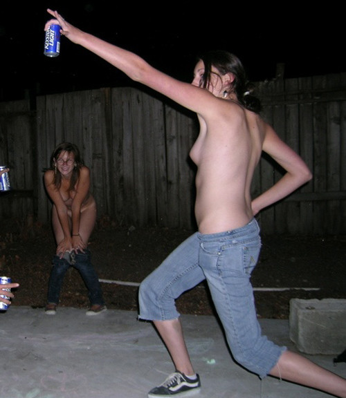 Hot College Coeds Flashing Drunk Wasted And Kissing Girls #76398969