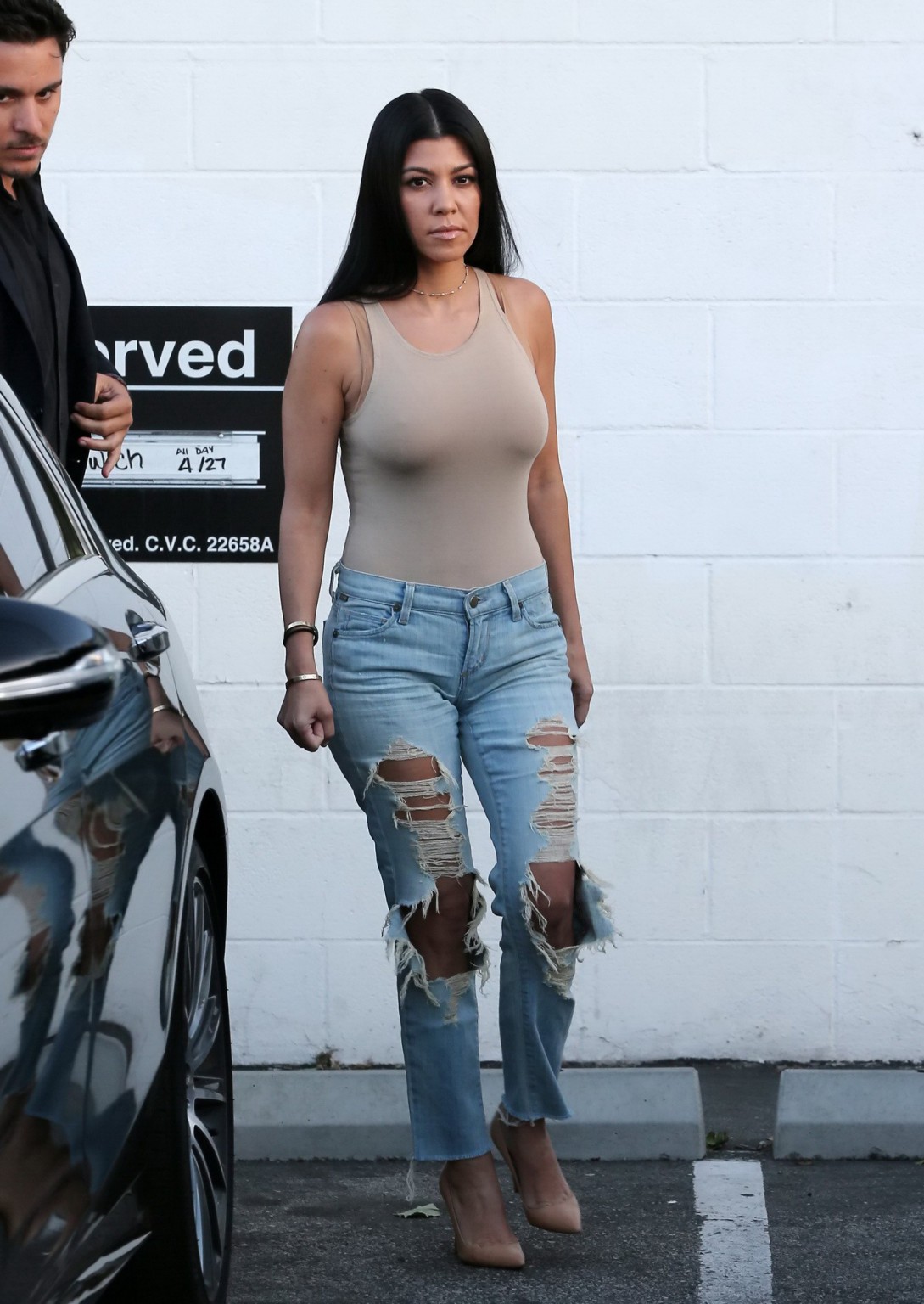 Kourtney Kardashian seethru showing boobs and nipples #75143178