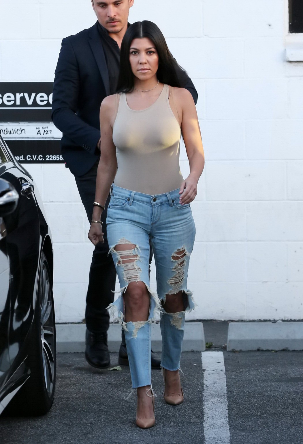 Kourtney Kardashian seethru showing boobs and nipples #75143205