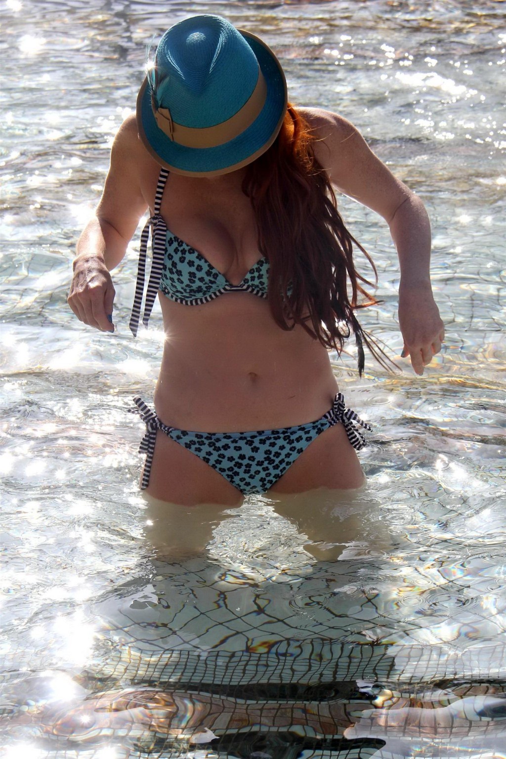 Phoebe price bikini nip slip at the venetian hotel pool in las vegas
 #75267221