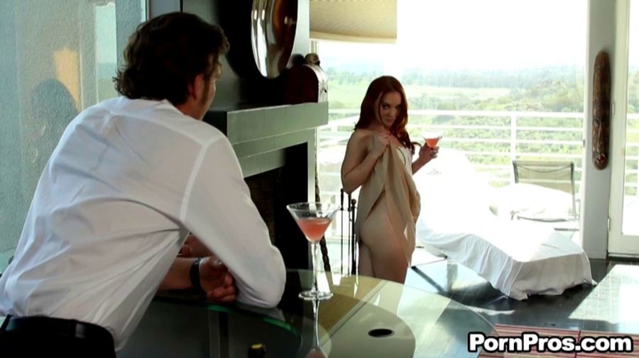 Firey and hairy redhead Dani Jensen gets creampied #77284153