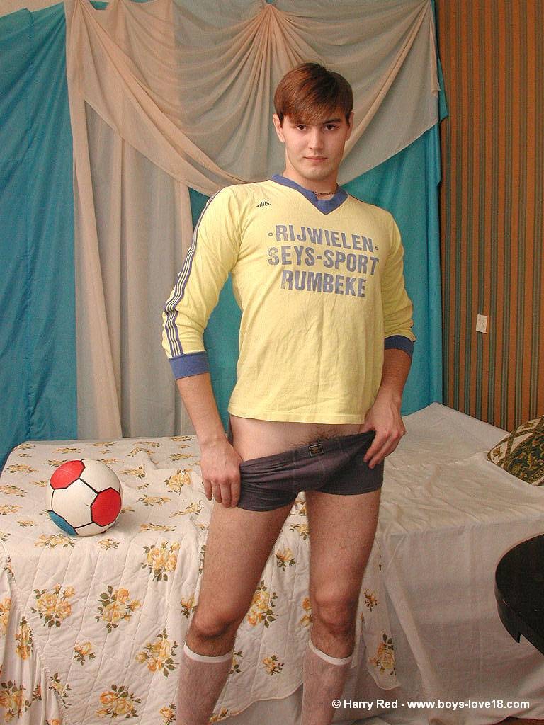 Sporty Twink Fucks Own Ass #76919236