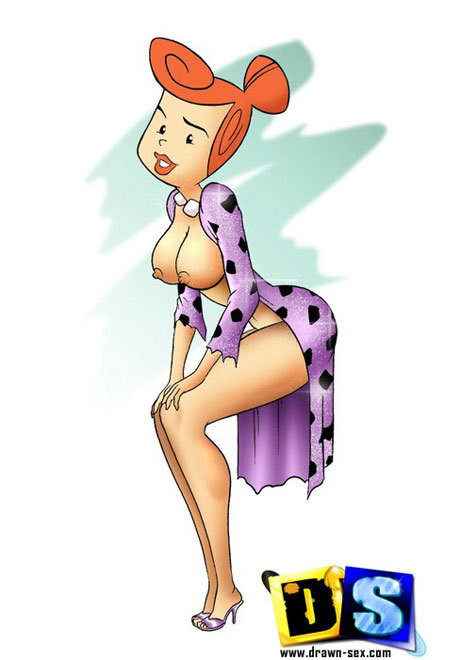 Wilma gets filled hard by Fred Flintstone and cums #69554693