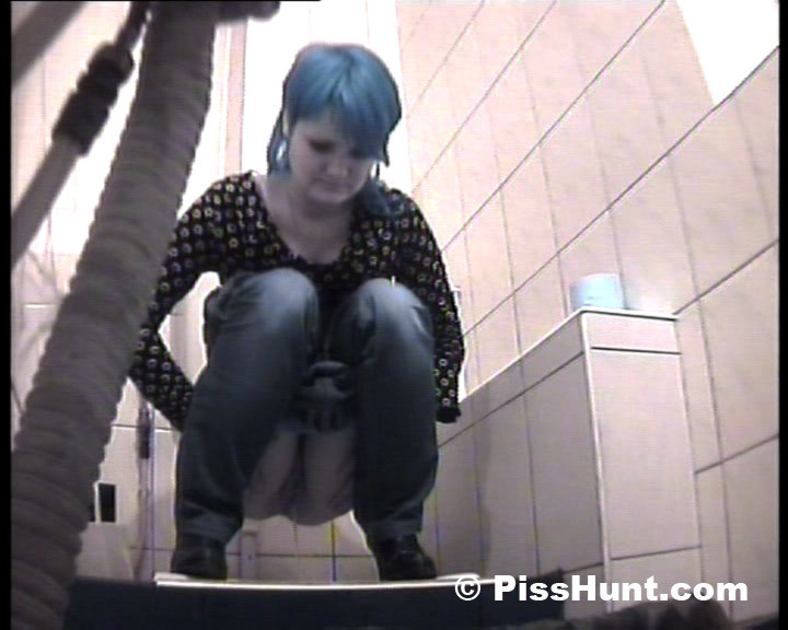 Yummy gushing pussies shot on toilet spy cam #78691777