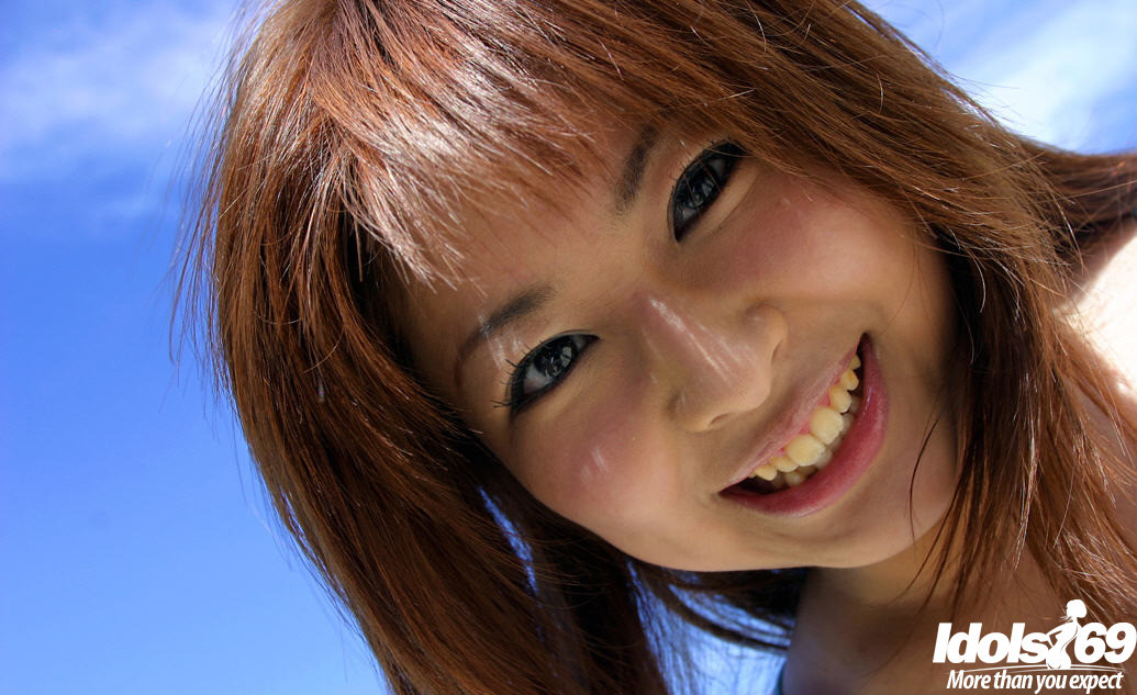 Japanese av teen idol Miyu Sygiura on beach #69886619