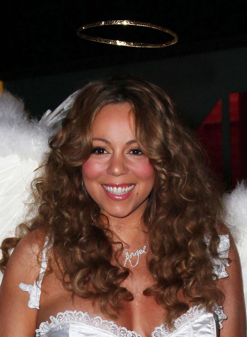 Mariah Carey looking hot like angel and exposing her nice pussy upskirt #75375518