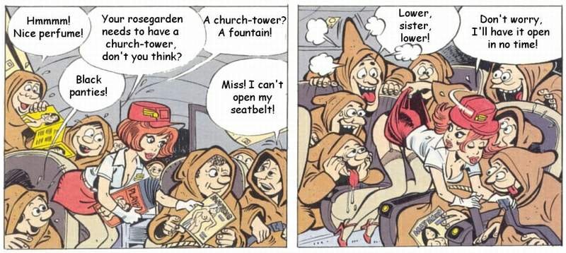 Lustige Comic-Abenteuer der Stewardess
 #69723578