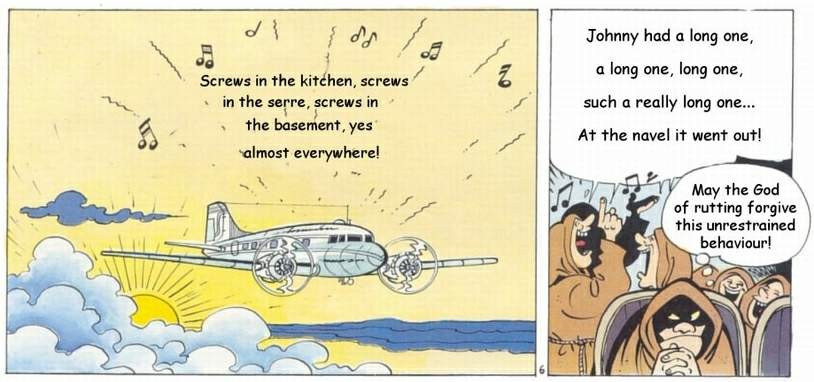 Lustige Comic-Abenteuer der Stewardess
 #69723591