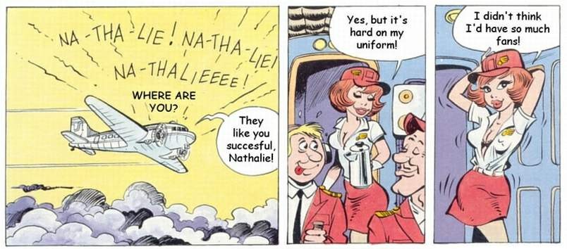 Lustige Comic-Abenteuer der Stewardess
 #69723595