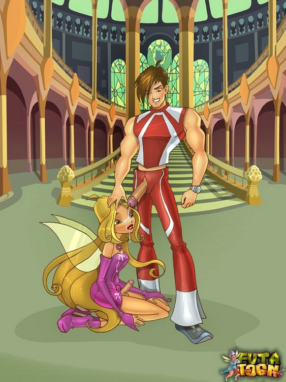 Shemale winx club girlies stretching asses and get nailed
 #69544150