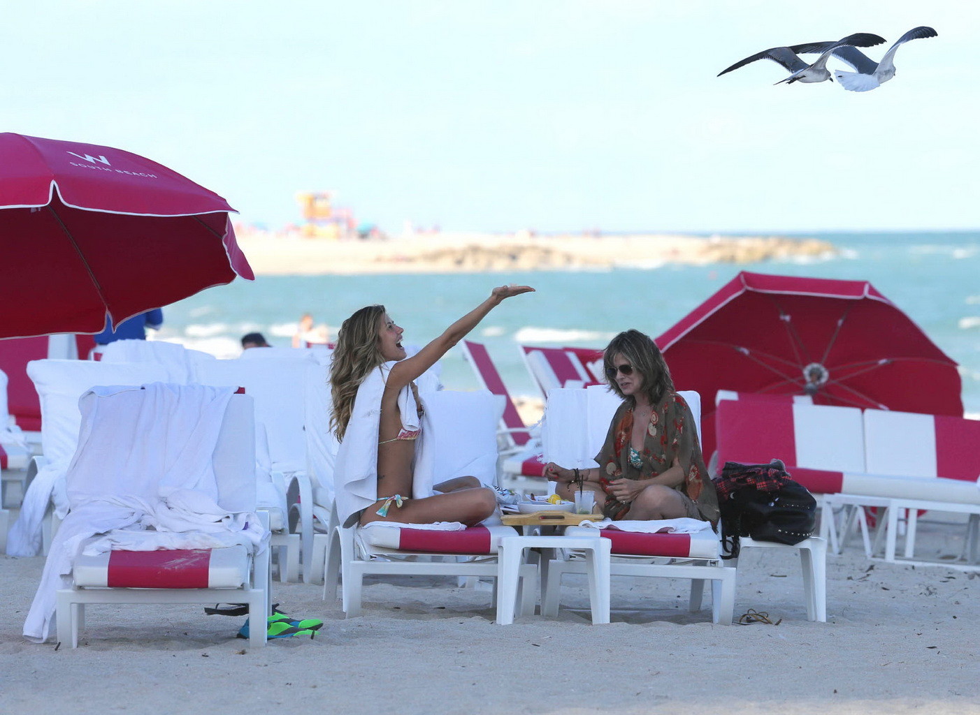Martha Graeff caught topless at the beach in Miami #75209848