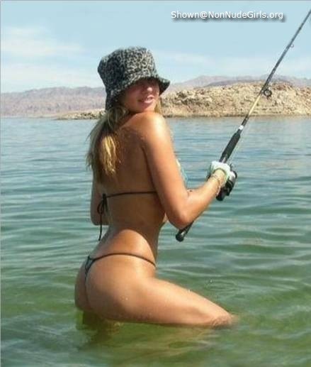 Amateur bikini girls sports fishing
 #73196146