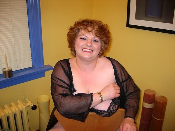 Redhead old plumper huge belly and tits posing #75584695