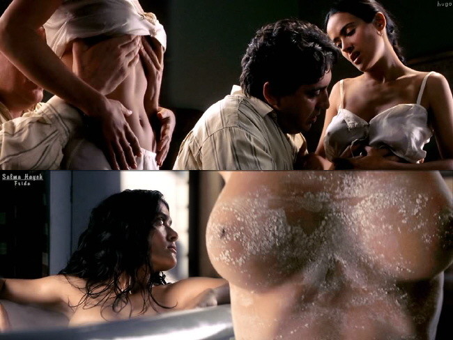 セクシー女優、サルマ・ハエックの裸のおっぱい
 #75444942