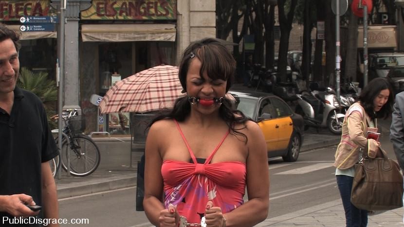 Exotic lady experienced in bondage and having sex in public #72093462