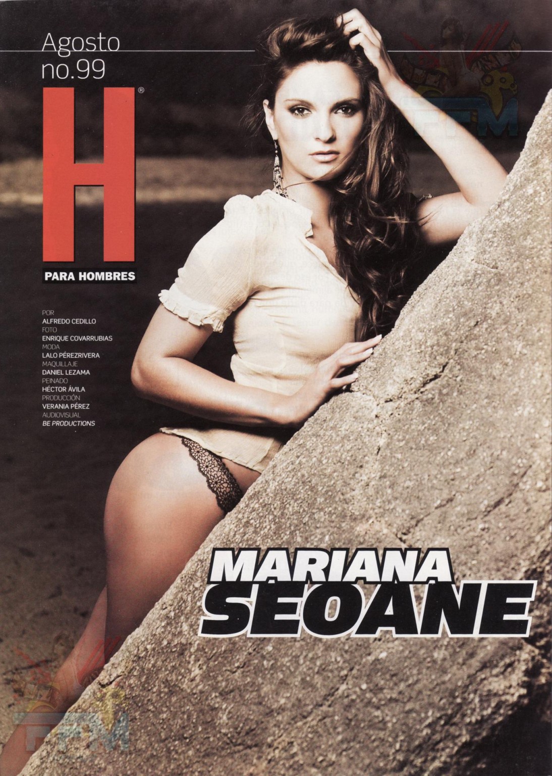 Mariana seoane che mostra le sue tette e il suo culo in h para hombres mexico photoshoot
 #75208928