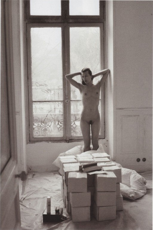 Milla Jovovich totally nude hairy pussy pics #75352574