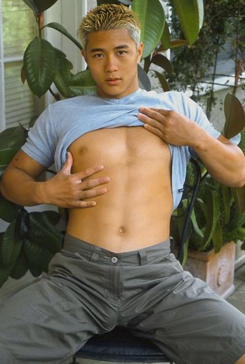 An uncut asian muscle in jockstraps stripping and showing off #76911135