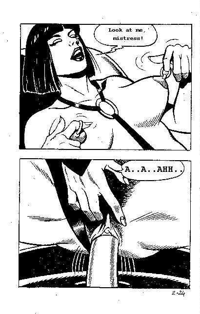 Comic de sexo fetichista y bondage lésbico
 #69720812