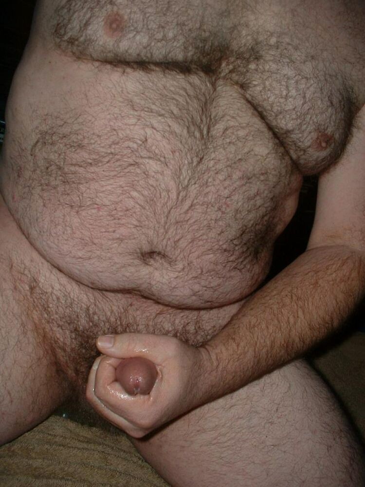 Hairy bear bfs posing and jerking off cock gallery 3 #76908697