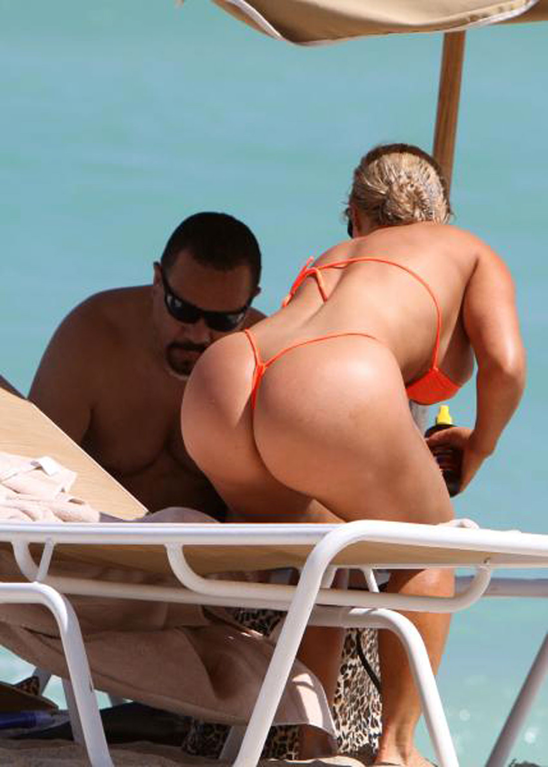 Nicole Coco Austin showing huge boobs and sexy ass in thong #75330846