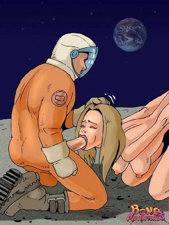 Explorador de la Luna golpea el mango de un martillo en el coño de su compañero
 #69646667