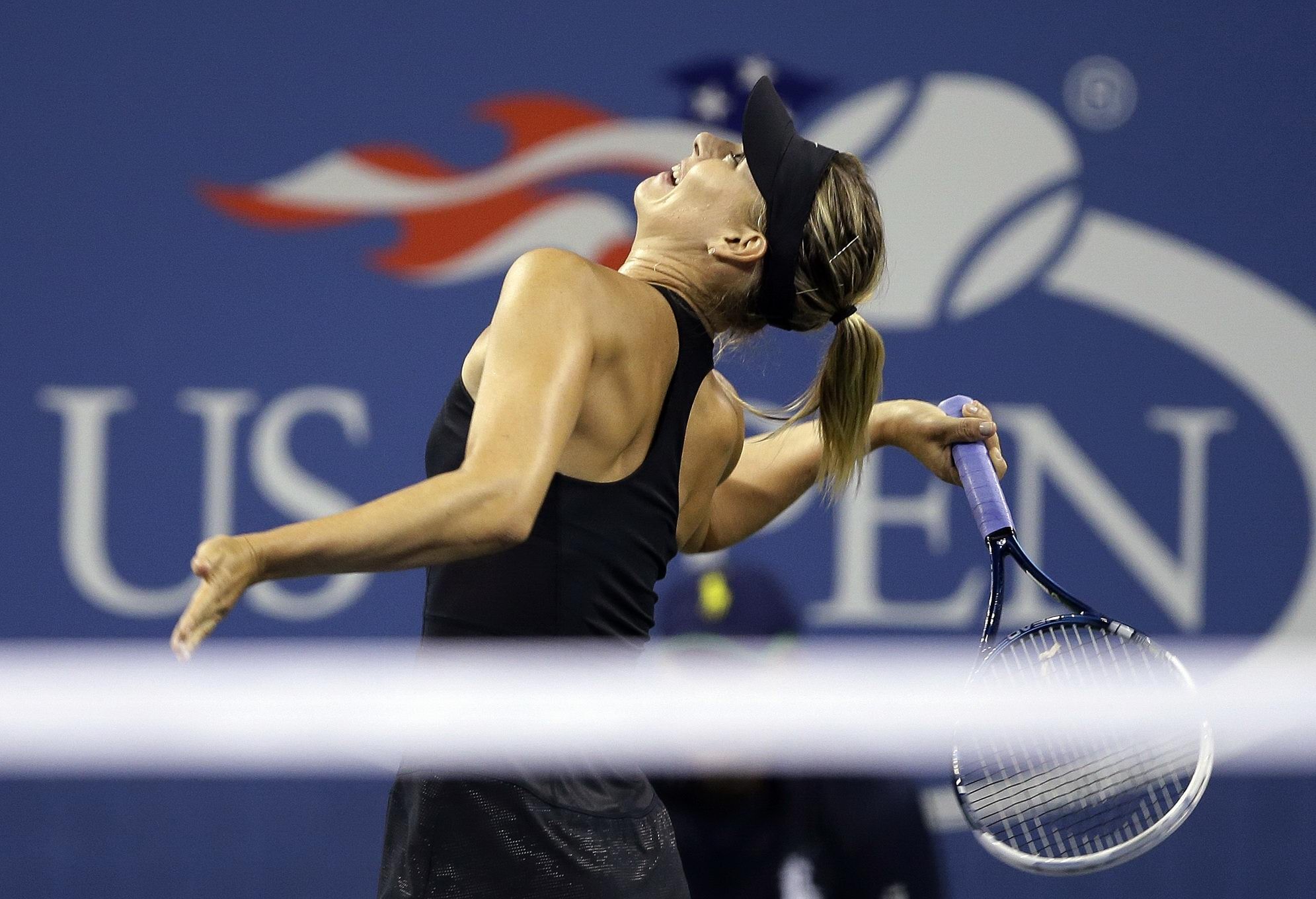 Maria Sharapova upskirt at the US Open in New York #75187011