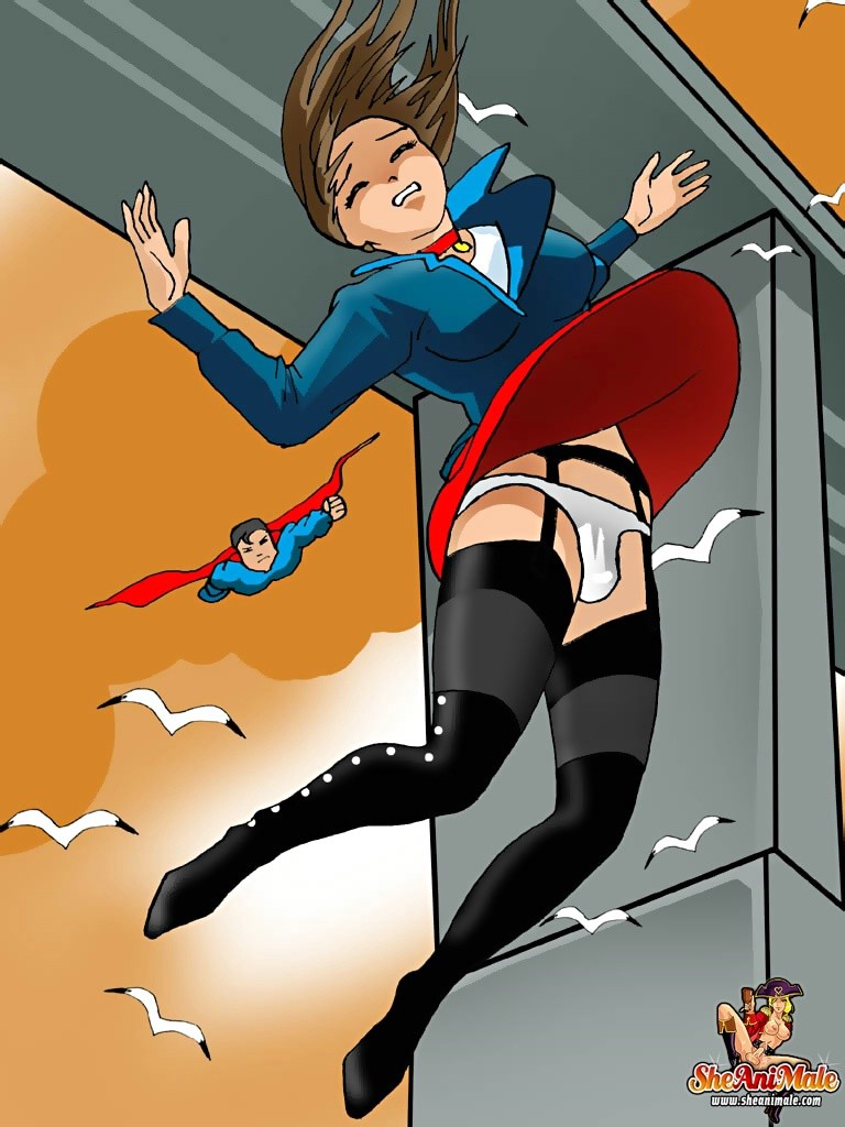 Shemale cartone animato scopa superman
 #69344340