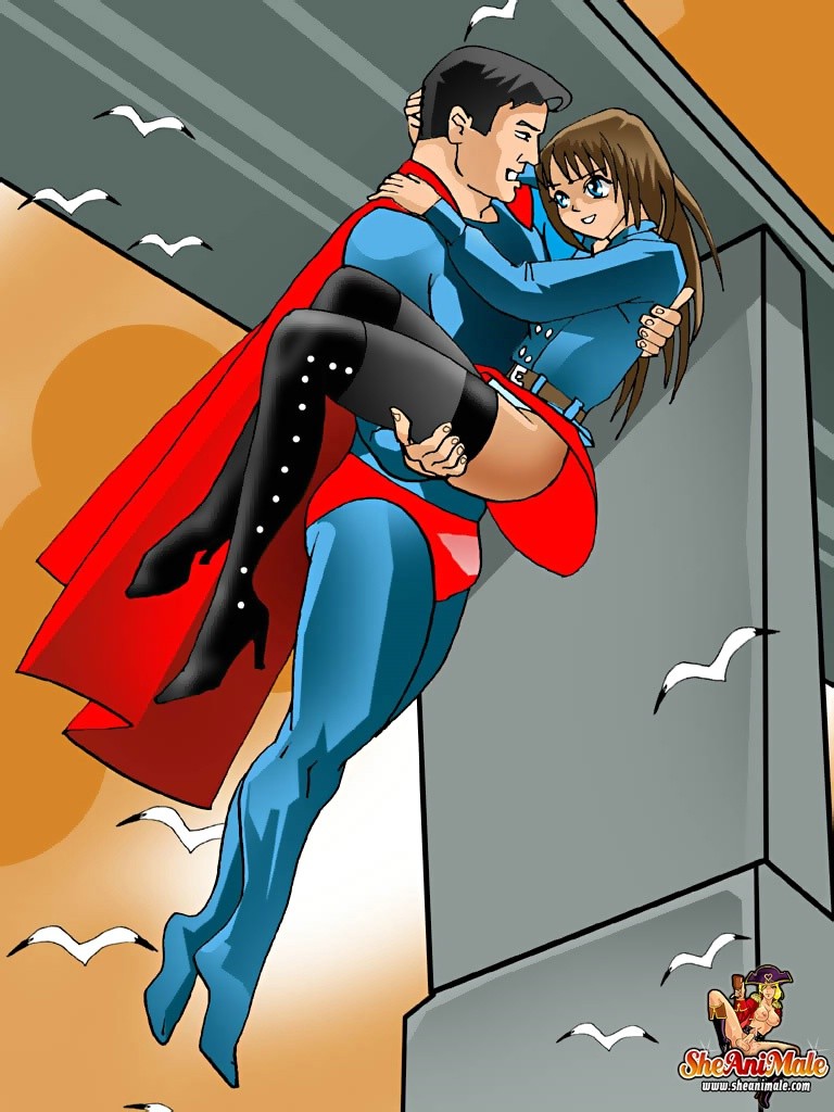 Shemale cartone animato scopa superman
 #69344346