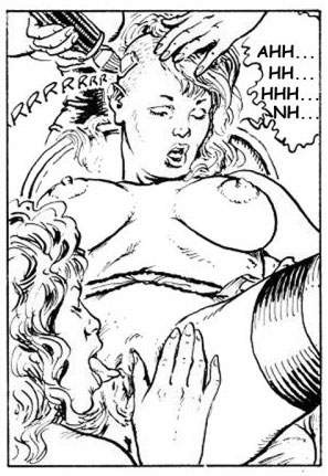 Brutale lesbische Bondage-Comics
 #72231951