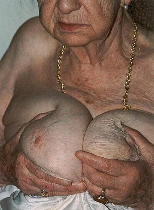 very old amateur granny with big saggy tits #67117777