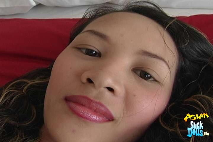 Thai cutie with tight pussy and soft lips will get blasted within the face with cum