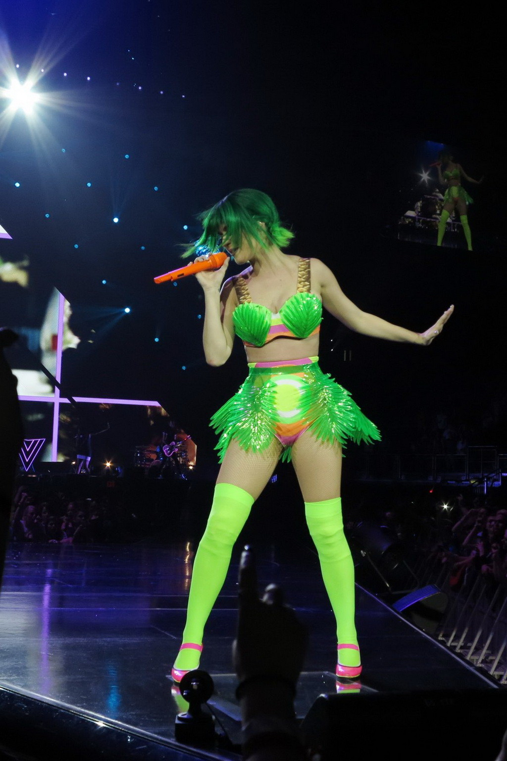 Katy Perry performing in tiny outfit at O2 Arena in London #75195210