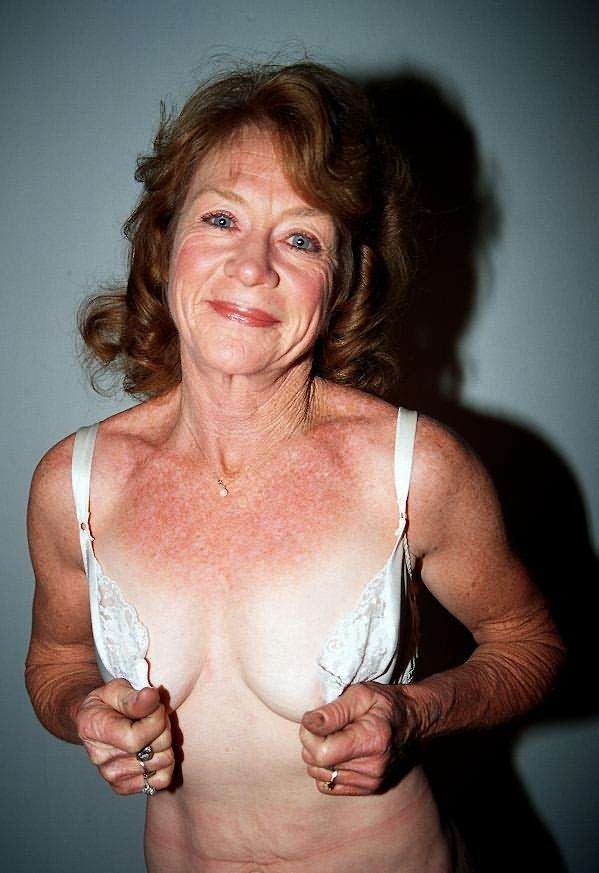 Extreme old redhead granny gets her hairy wrinkly snatch fucked #77253913