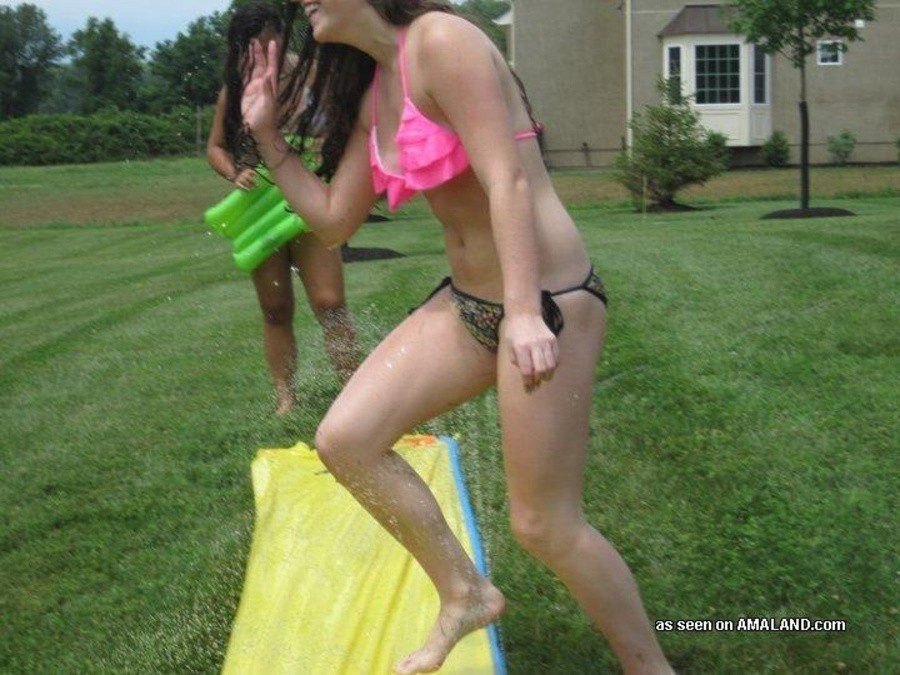 Collection of sexy amateur chicks having fun outdoors #67229858