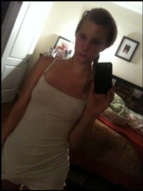 Heather Morris posing totally nude on leaked phone photos #75270868