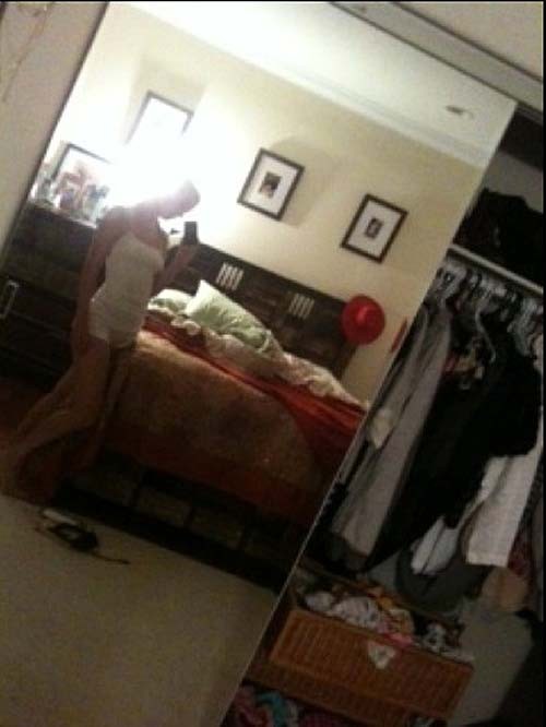 Heather Morris posing totally nude on leaked phone photos #75270875