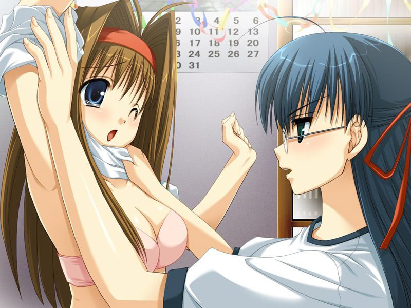 Very horny hentai schoolgirls in uniform experimenting sex #69680982